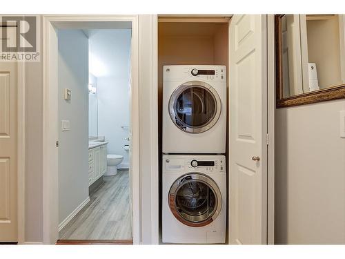 Laundry just off main bathroom. - 3283 Casorso Road Unit# 112, Kelowna, BC 