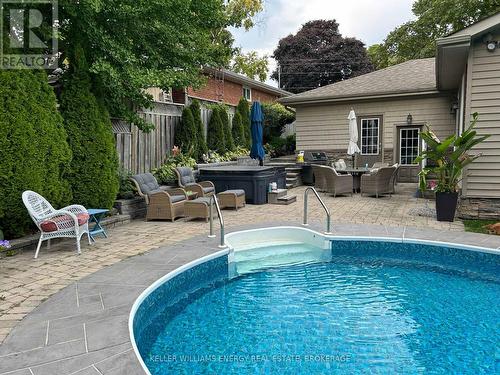 334 Decimal Place, Toronto (Rouge), ON - Outdoor With Above Ground Pool With Deck Patio Veranda