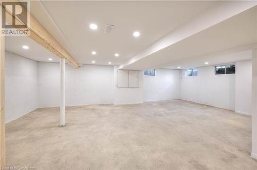 33 Golf Course Road, Woolwich, ON - Indoor Photo Showing Basement