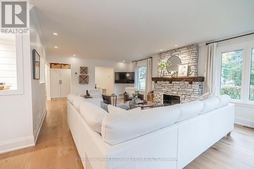 68 Dundonald Street, Barrie, ON - Indoor Photo Showing Living Room With Fireplace