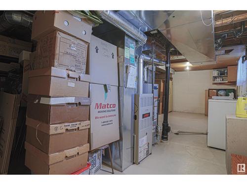 11219 104 St Nw, Edmonton, AB - Indoor Photo Showing Basement