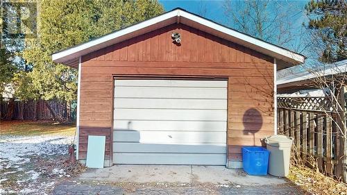 12'5 x 28'6 garage - 4 Ralph Place, North Bay, ON - Outdoor With Exterior