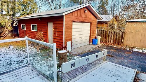 Ramp to back deck and back door - 4 Ralph Place, North Bay, ON - Outdoor With Exterior