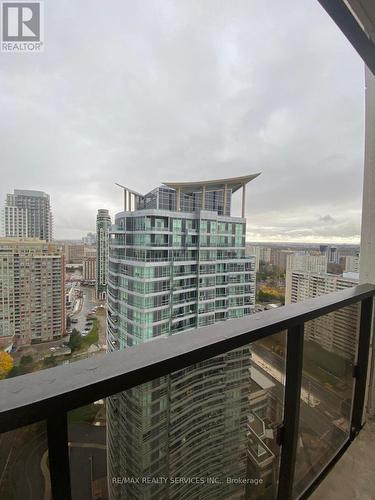 2401 - 30 Elm Drive, Mississauga, ON - Outdoor With Balcony With View