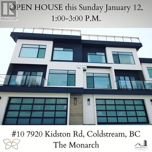 7920 Kidston Road Unit# 10, Coldstream, BC -  With Facade