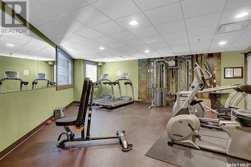 208 1220 Blackfoot Drive, Regina, SK - Indoor Photo Showing Gym Room