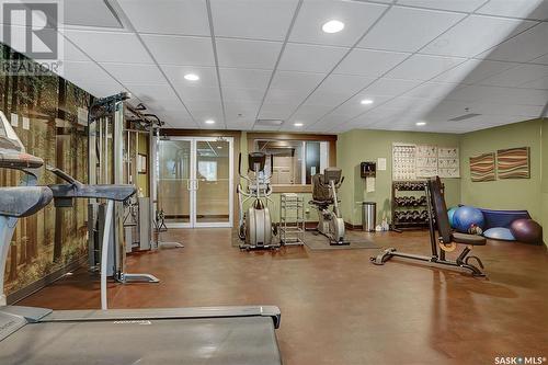 208 1220 Blackfoot Drive, Regina, SK - Indoor Photo Showing Gym Room