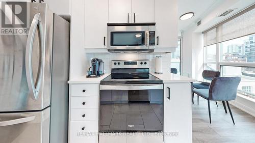 607 - 38 The Esplanade, Toronto, ON - Indoor Photo Showing Kitchen With Stainless Steel Kitchen