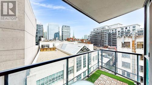 607 - 38 The Esplanade, Toronto, ON - Outdoor With Balcony With Exterior