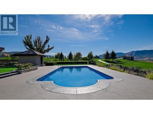 331 & 345 Lower Bench Road, Penticton, BC - Outdoor With In Ground Pool With Backyard