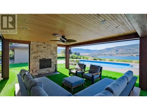 331 & 345 Lower Bench Road, Penticton, BC -  With Fireplace