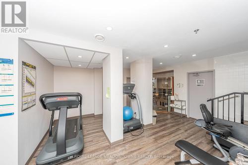 805 - 1240 Marlborough Court, Oakville, ON - Indoor Photo Showing Gym Room