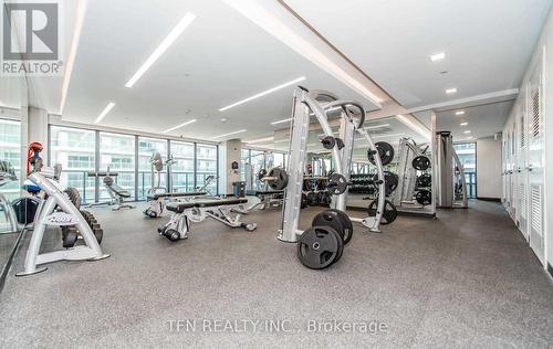 3615 - 30 Shore Breeze Drive, Toronto, ON - Indoor Photo Showing Gym Room