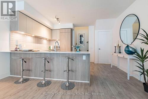 Th104 - 70 Annie Craig Drive, Toronto, ON - Indoor Photo Showing Kitchen With Upgraded Kitchen