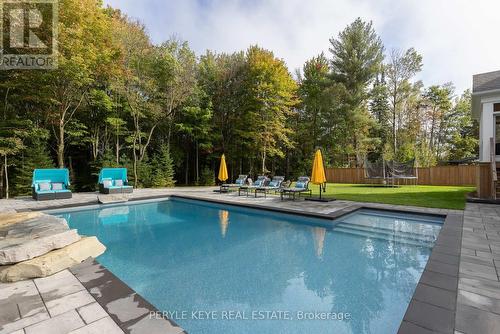 80 Chambery Street, Bracebridge, ON - Outdoor With In Ground Pool With Backyard