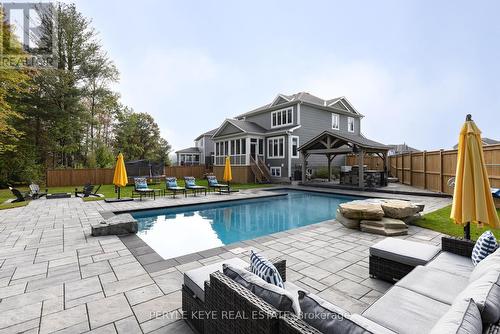 80 Chambery Street, Bracebridge, ON - Outdoor With In Ground Pool With Backyard