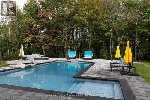 80 Chambery Street, Bracebridge, ON - Outdoor With In Ground Pool With Backyard