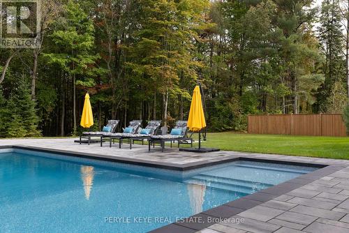 80 Chambery Street, Bracebridge, ON - Outdoor With In Ground Pool With Backyard