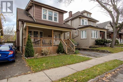 49 Tisdale Street S, Hamilton, ON - Outdoor With Deck Patio Veranda With Facade