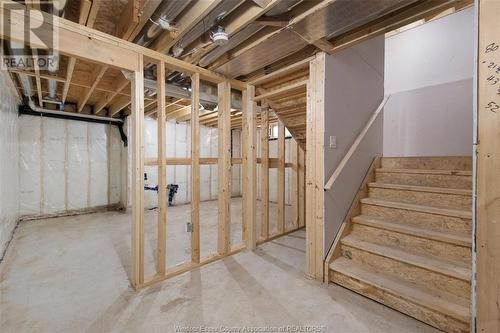 221 Cowan Court, Amherstburg, ON - Indoor Photo Showing Basement