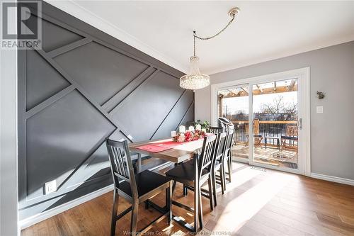 4379 Ashfield Crescent, Windsor, ON - Indoor Photo Showing Dining Room