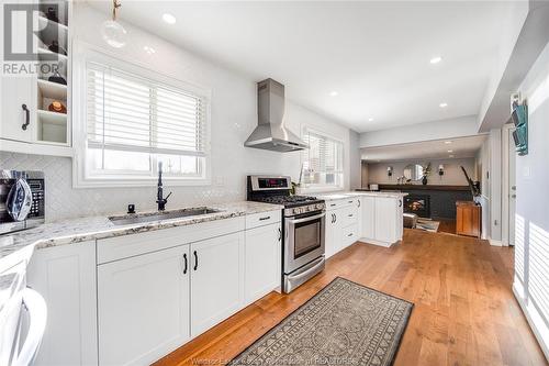 4379 Ashfield Crescent, Windsor, ON - Indoor Photo Showing Kitchen With Upgraded Kitchen