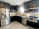 16 Woodhams Avenue, Fillmore, SK  - Indoor Photo Showing Kitchen With Stainless Steel Kitchen With Double Sink 