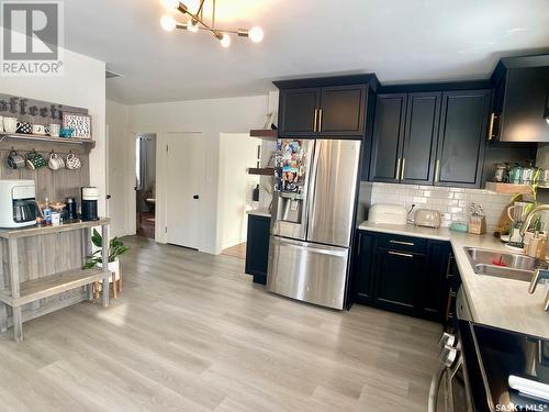 16 Woodhams Avenue, Fillmore, SK - Indoor Photo Showing Kitchen With Stainless Steel Kitchen With Double Sink