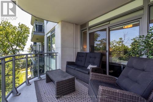 510 - 3500 Lakeshore Road W, Oakville, ON - Outdoor With Balcony With Exterior