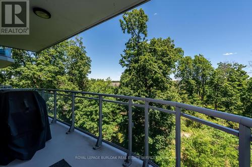 510 - 3500 Lakeshore Road W, Oakville, ON - Outdoor With Balcony With View