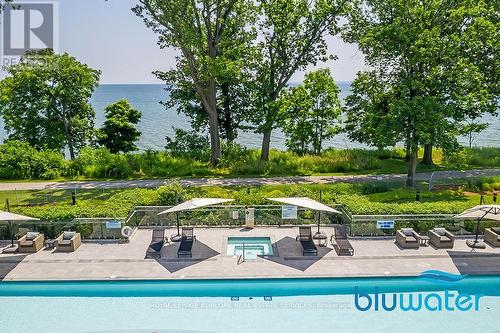 510 - 3500 Lakeshore Road W, Oakville, ON - Outdoor With In Ground Pool