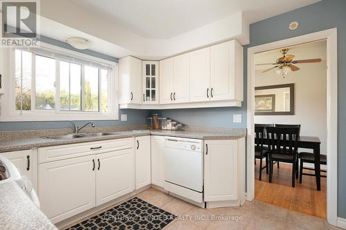 1026 Cumberland Avenue, Peterborough (Northcrest), ON - Indoor Photo Showing Kitchen With Double Sink