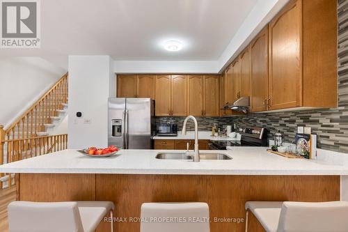 41 Croker Drive, Ajax, ON - Indoor Photo Showing Kitchen With Double Sink