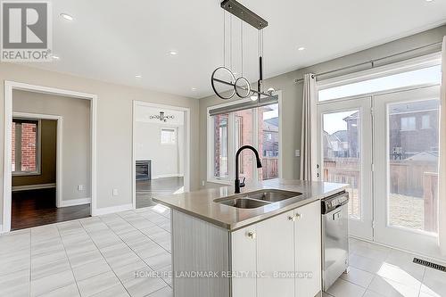 42 St Ives Crescent, Whitby, ON - Indoor Photo Showing Kitchen With Double Sink