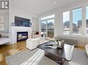 67 Paper Mills Crescent, Richmond Hill, ON  - Indoor Photo Showing Living Room With Fireplace 