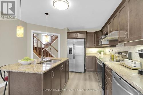 3590 Cambrian Road, Ottawa, ON - Indoor Photo Showing Kitchen With Double Sink With Upgraded Kitchen