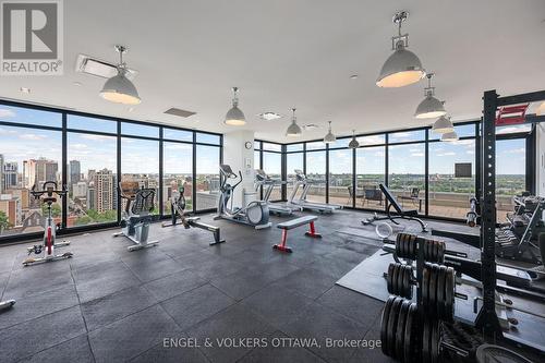 102 - 255 Bay Street, Ottawa, ON - Indoor Photo Showing Gym Room