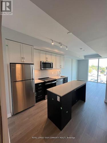 205 - 201 Brock Street S, Whitby, ON - Indoor Photo Showing Kitchen With Stainless Steel Kitchen