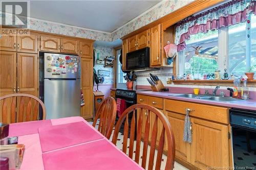 4 Charles Crescent, Rothesay, NB - Indoor Photo Showing Kitchen With Double Sink