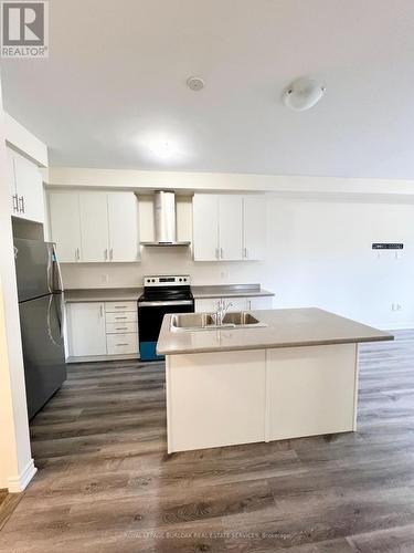 160 Sonoma Lane, Hamilton, ON - Indoor Photo Showing Kitchen With Double Sink