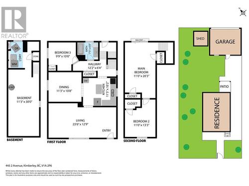 Floor plan 2D - 445 2Nd Avenue, Kimberley, BC - Other