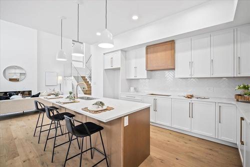 127 Windflower Road, Winnipeg, MB - Indoor Photo Showing Kitchen With Upgraded Kitchen