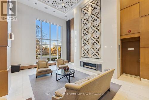 614 - 100 Harrison Garden Boulevard, Toronto, ON - Indoor With Fireplace