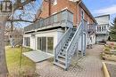 Up the stairs to unit #3 - 3 - 19 Main Street, Westport, ON  - Outdoor With Facade 