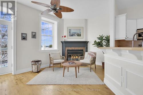 3 - 19 Main Street, Westport, ON - Indoor Photo Showing Living Room With Fireplace