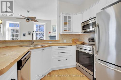 3 - 19 Main Street, Westport, ON - Indoor Photo Showing Kitchen With Double Sink