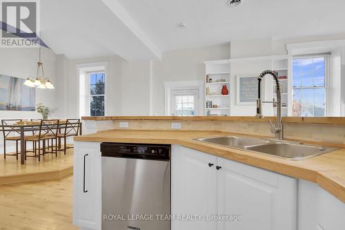 3 - 19 Main Street, Westport, ON - Indoor Photo Showing Kitchen With Double Sink