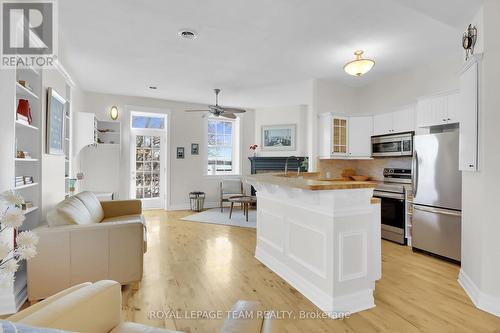 3 - 19 Main Street, Westport, ON - Indoor Photo Showing Living Room With Fireplace