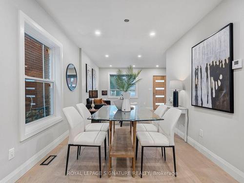 211 Gilbert Ave, Toronto, ON - Indoor Photo Showing Dining Room