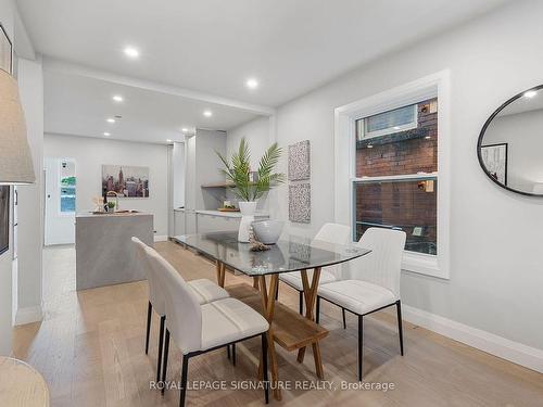 211 Gilbert Ave, Toronto, ON - Indoor Photo Showing Dining Room